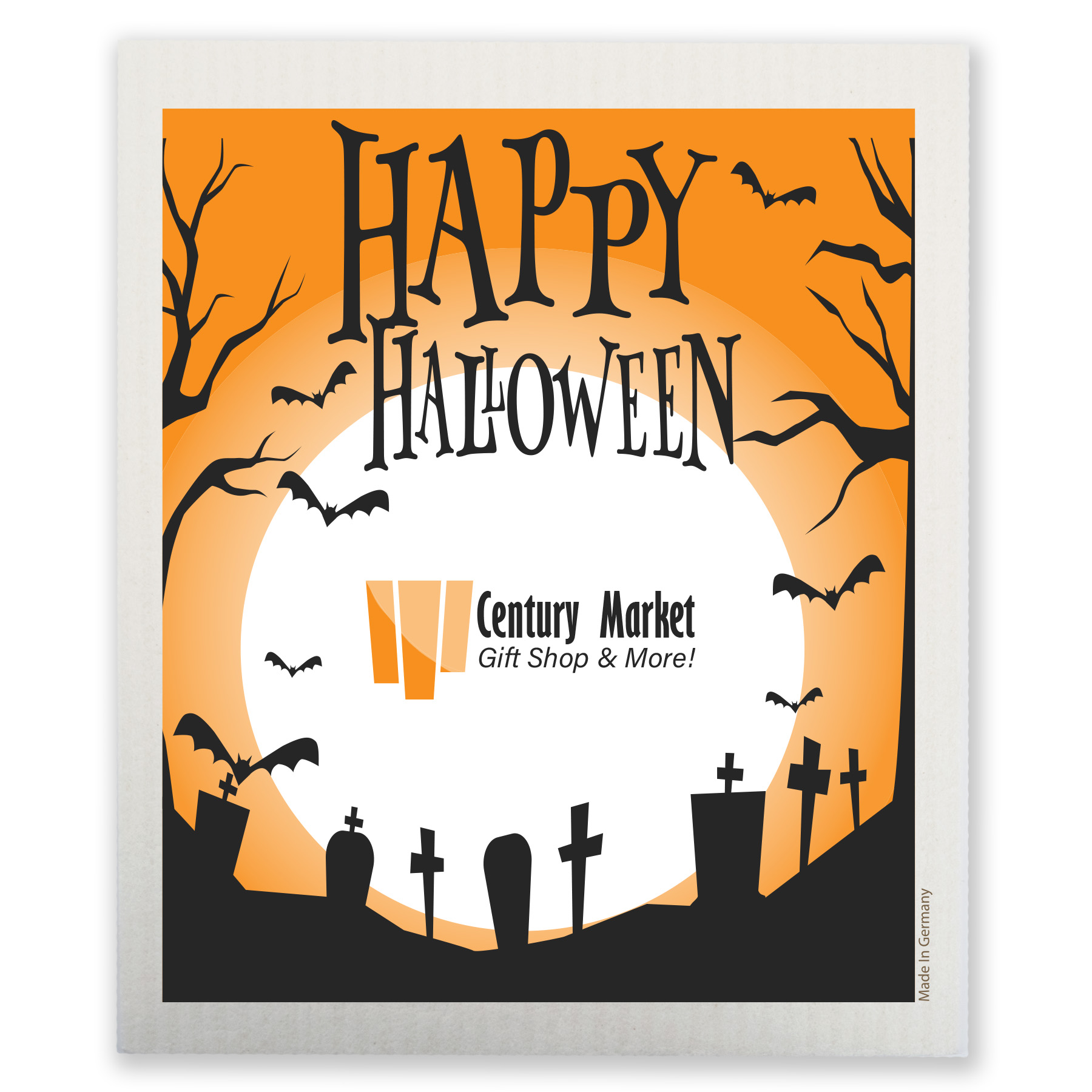 Halloween Stock Graphic with Imprint